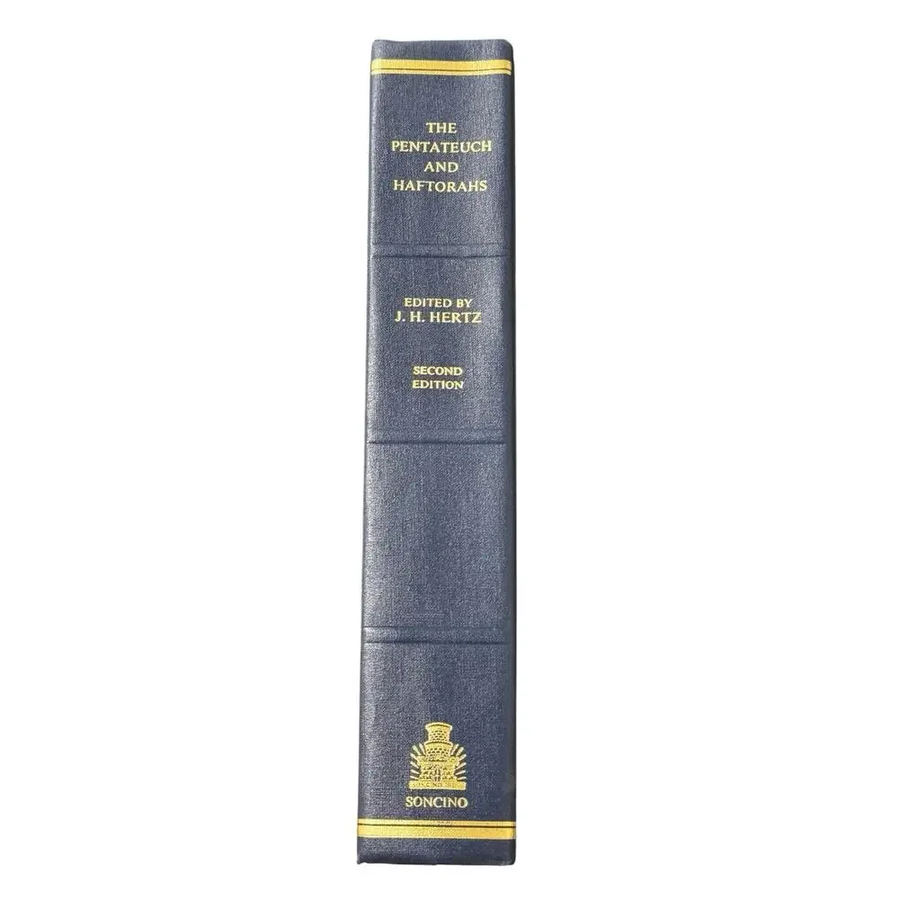 The Pentateuch and Haftorahs Hebrew w/ English Translation Dr. J H Hertz 2nd Ed